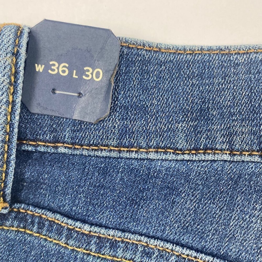 Lucky Brand Mens 221 Jeans Straight Leg Sz 36 X 30 Medium Wash Stretch - Picture 7 of 11